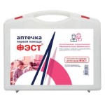 Аптечка первой помощи, Фэст 3778 с применением медицинских изделий в организациях осуществляющих образовательную деятельность (приказ мз №261н) полистирольный футляр