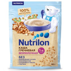 Каша безмолочная, Nutrilon (Нутрилон) 180 г гречневая с 4 мес