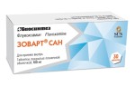 Зоварт Сан, таблетки покрытые пленочной оболочкой 100 мг 30 шт