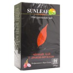 Чай черный, Sunleaf (Санлиф) 250 г №1 с дракон-фруктом коробка