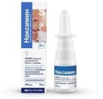 Наксимин, спрей назальный дозированный 0.05 мг+5 мг/доза 15 мл (135 доз) 1 шт флакон